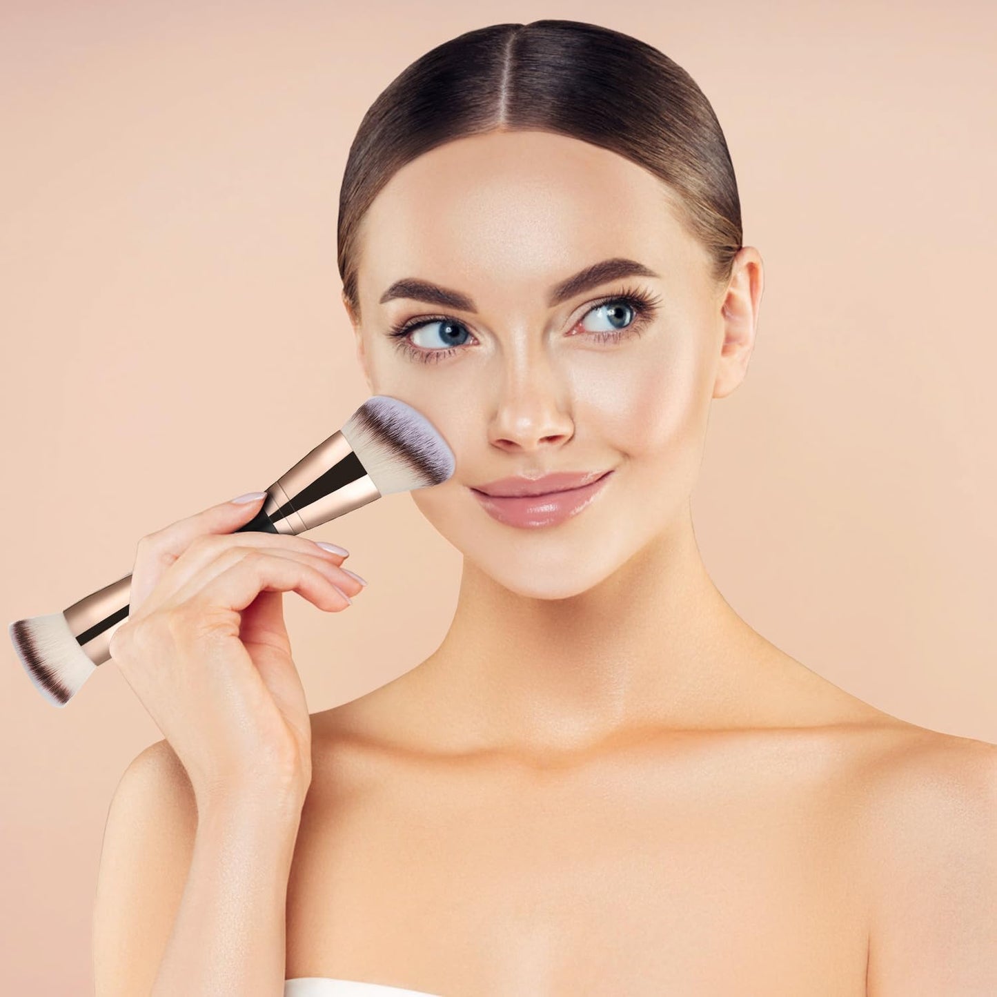 3 Pcs Cream Contour Stick Makeup Kit, Shades with Highlighter Stick, Blush Stick and Bronzer Contour Stick for Sculpt the Cheeks, Waterproof, Matte & Dewy Finish (Fair,#01+#08+#13)