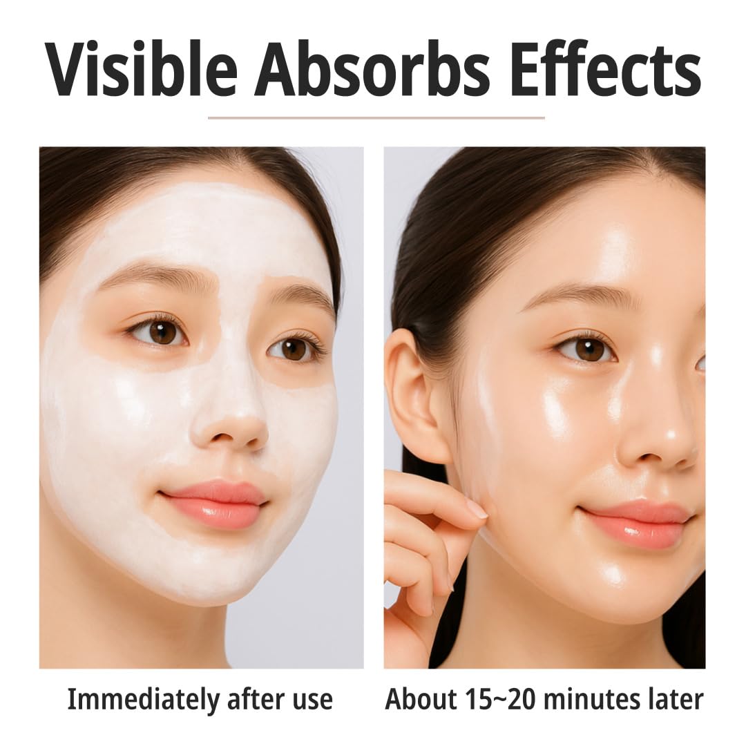 daymellow Rice Collagen Wrapping Mask 2.36 fl. oz / 70ml – Korean Peel-Off Facial Mask with Hydrolyzed Collagen, Hydrating & Firming, Overnight Gentle Pore Tightening for Glowing Glass Skin