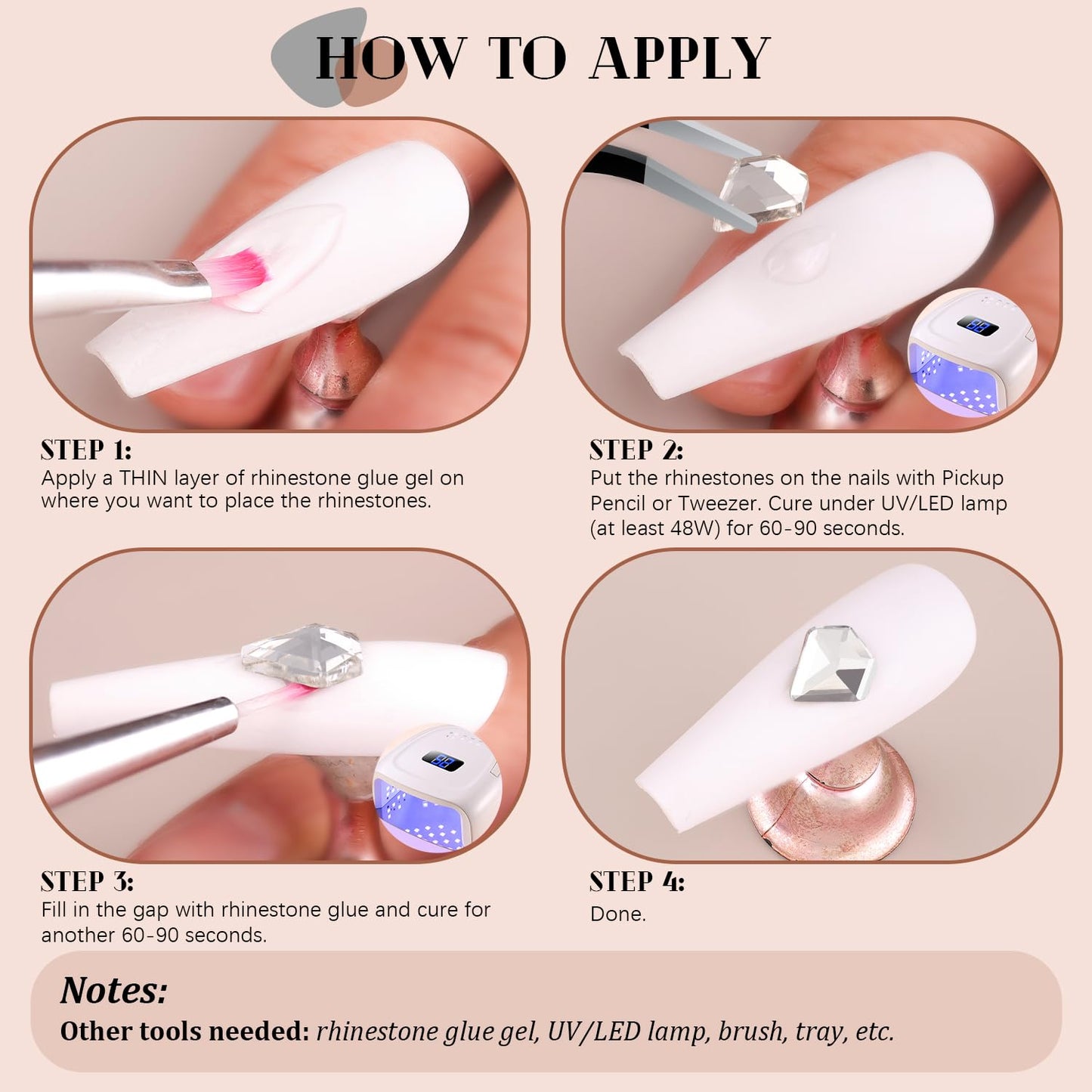 1680Pcs Silver Clear Nail Rhinestones 180Pcs Multi Shapes Glass Flatback Nail Gems + 1500Pcs 1.5-4mm Round Crystal, Manicure Nail Charms Diamond Gemstones for Acrylic Nails Decoration