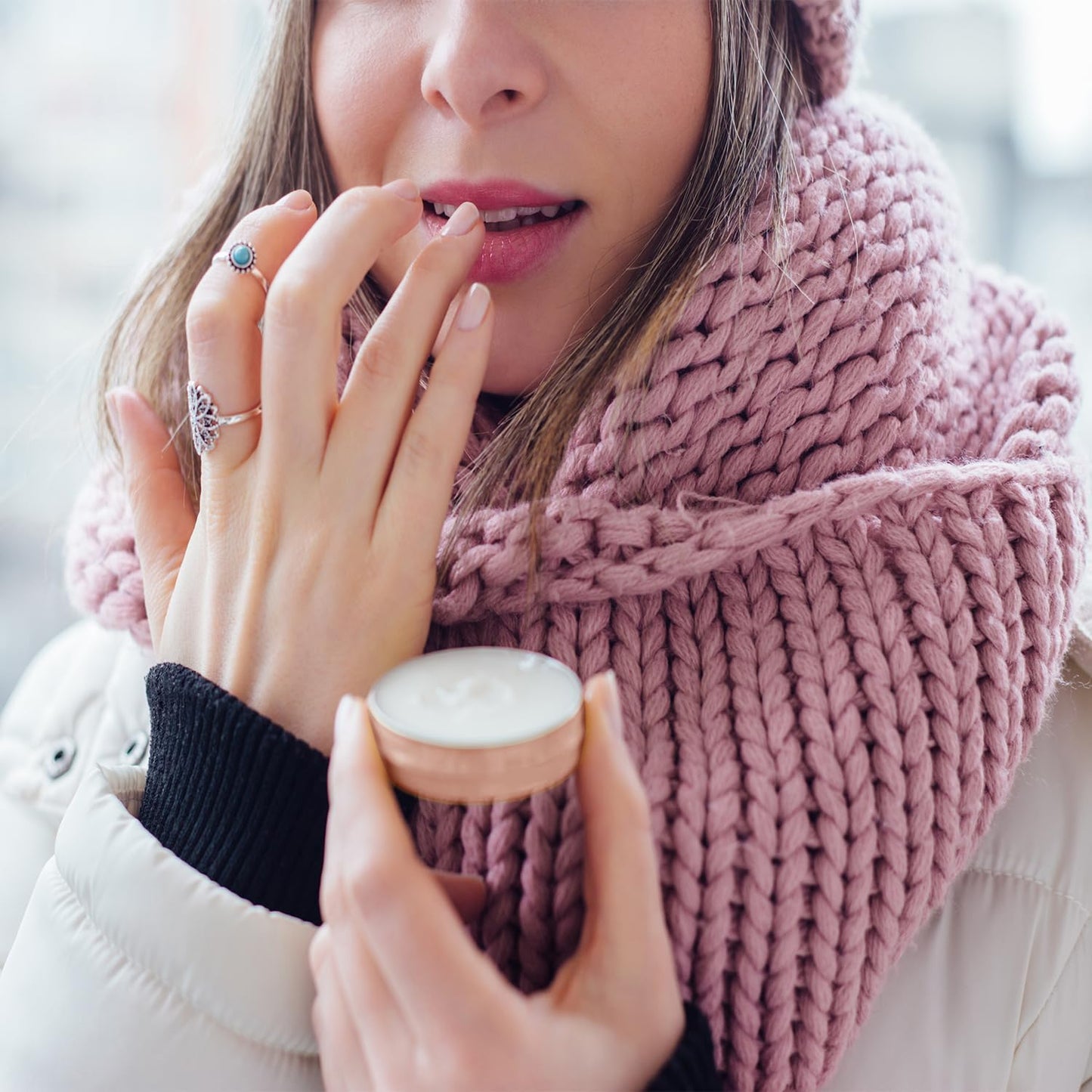 1 Ounce Aluminum Tin Jar with Screw Cap 30mL Tin Cans Refillable Containers for Cosmetic, Lip Balm, Cream, Lotion, Balms, Spices, Salve, Rose Gold 80 Pcs