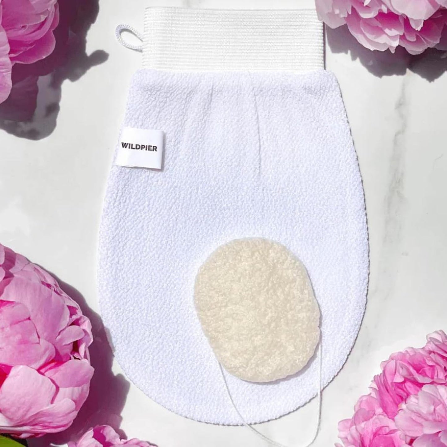 Wildpier Deep Exfoliating Glove and Konjac Sponge Bundle