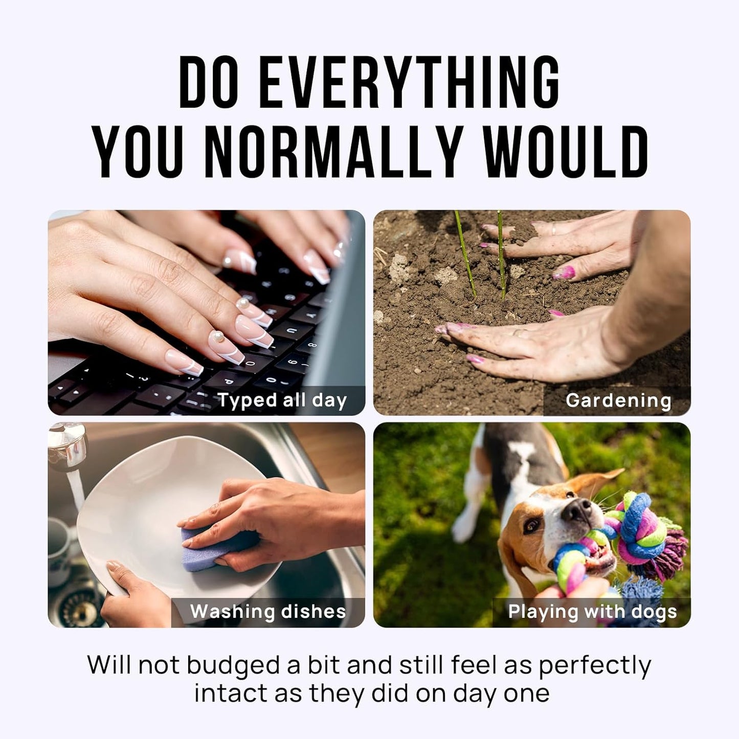 BTArtbox Press On Nails Short - Red Press on Nails, Short Oval Fake Nails with Nail Glue, Natural Reusable Glue On Nails in 16 Sizes Soft Gel Nail Kit, Mulled Wine