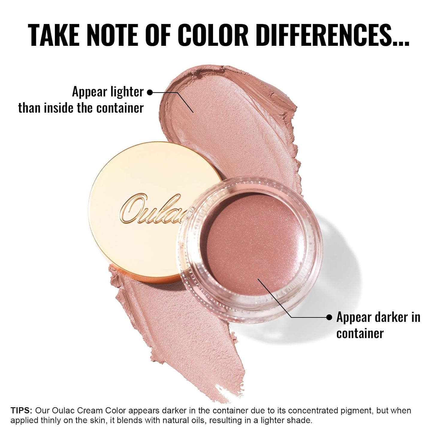 Oulac Matte Eyeshadow 3-in-1 Eyeshadow Eye Primer&Eyeliner Highly Pigmented Waterproof Smudge-proof Long Lasting Wear Smooth&Blendable Formula for Natural Look,Vegan & Cruelty-Free,CM05