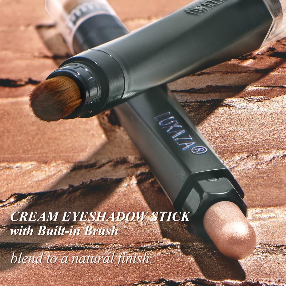 10PCS Neutral Eyeshadow Stick Makeup Set, Matte Cream Eye Shadow Eyeliner Brightener Pencil Crayon - I1 Cashmere Blush