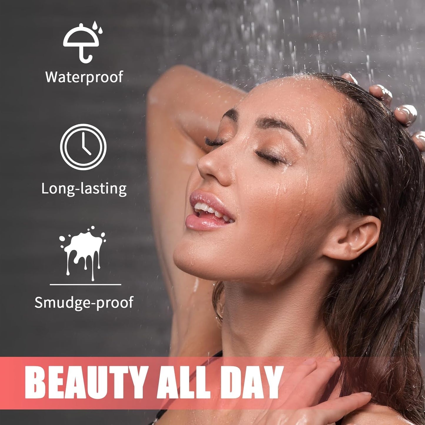 Eyebrow Pen, Microblading Eyebrow Pencil for Natural Hair-Like, Fast & Precise Faux Brow Pen with Double Brush Tip, Waterproof Long-Lasting, Filling Eyebrow Pencils for Women, Brown