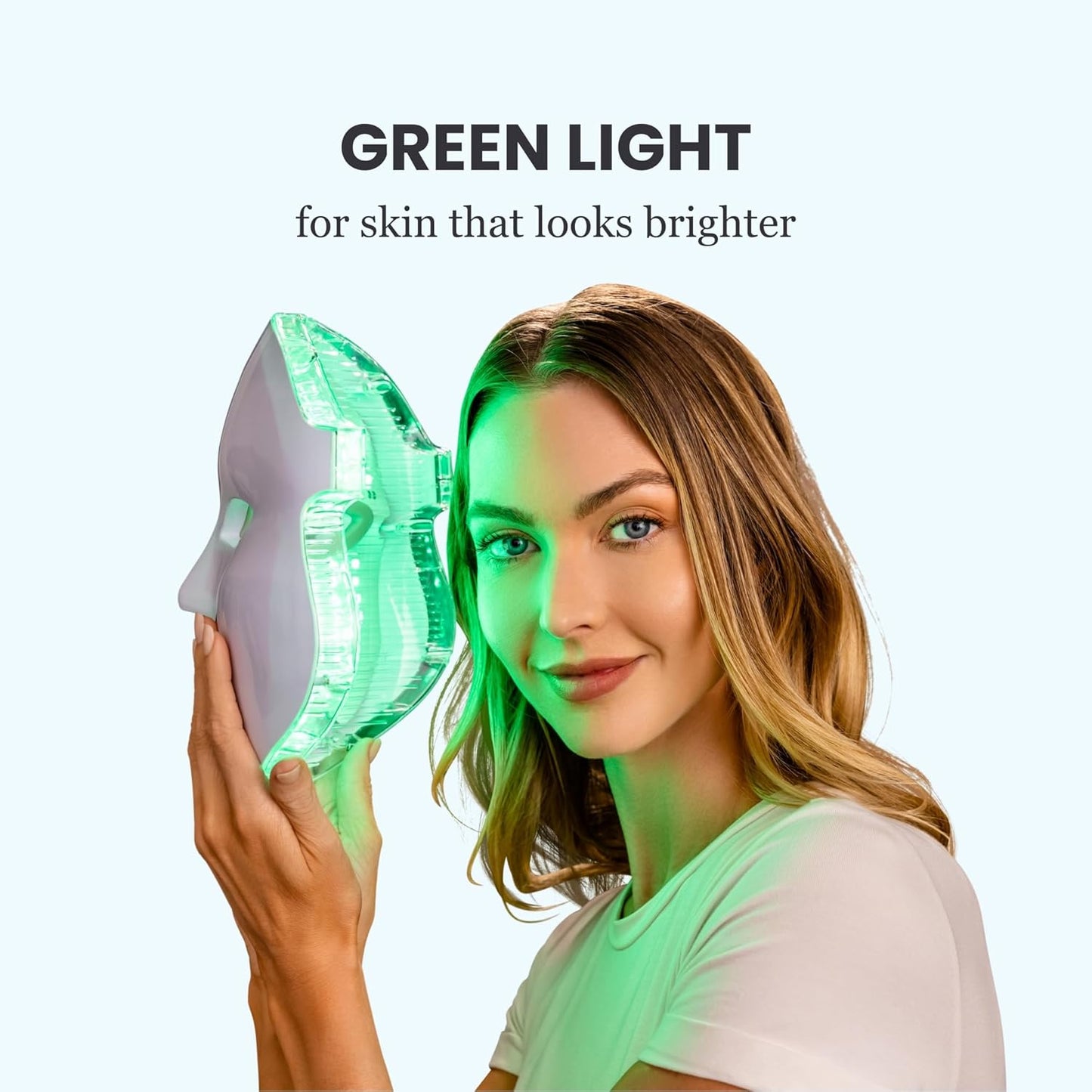 Pure Daily Care Luma Mask LED Skincare Device for the Face | 7 Advanced Color Modes | 5 Light Intensity Levels | All Skin Types