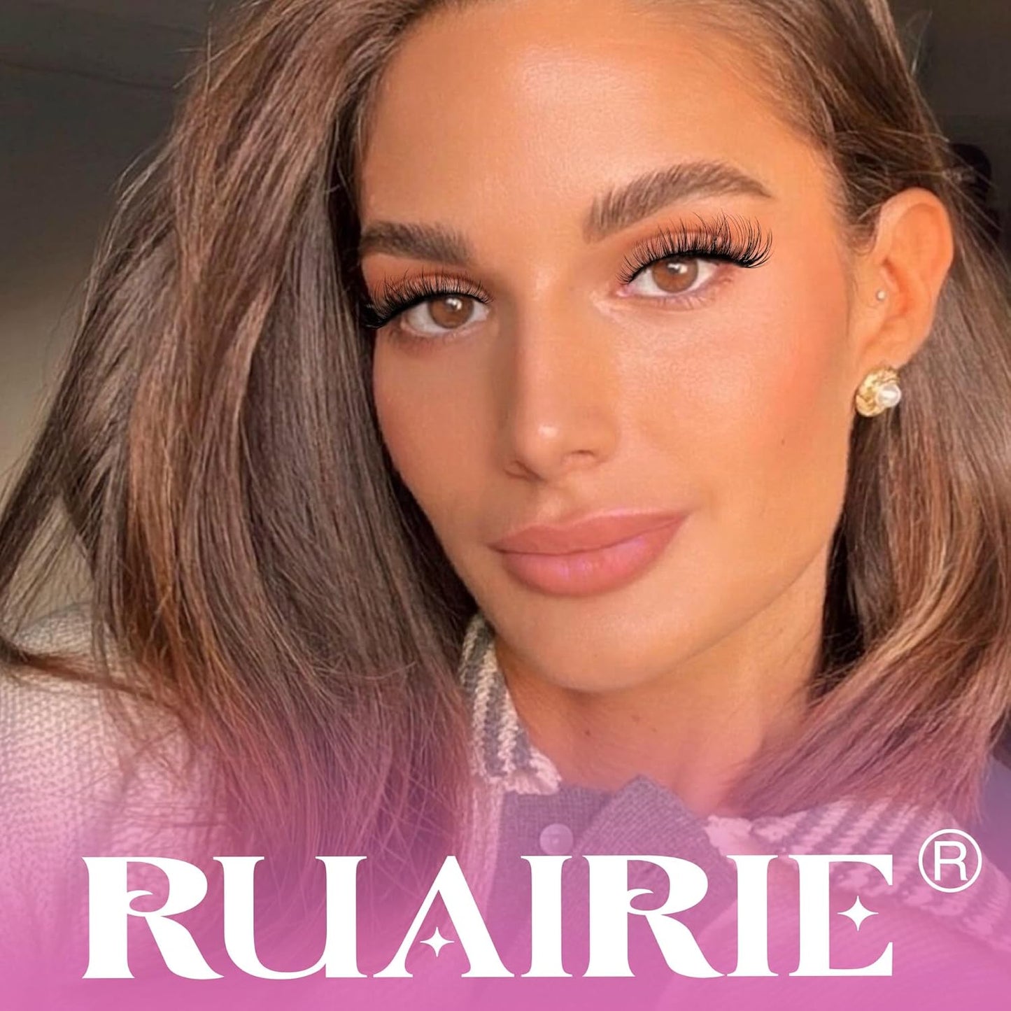 Ruairie Lash Clusters Wispy Eyelash Clusters Eyelash Extensions 168pcs Natural Individual Lashes D-Curly Cluster Lashes 8-16MM DIY Lash Extensions Left Right Eye Lash Clusters