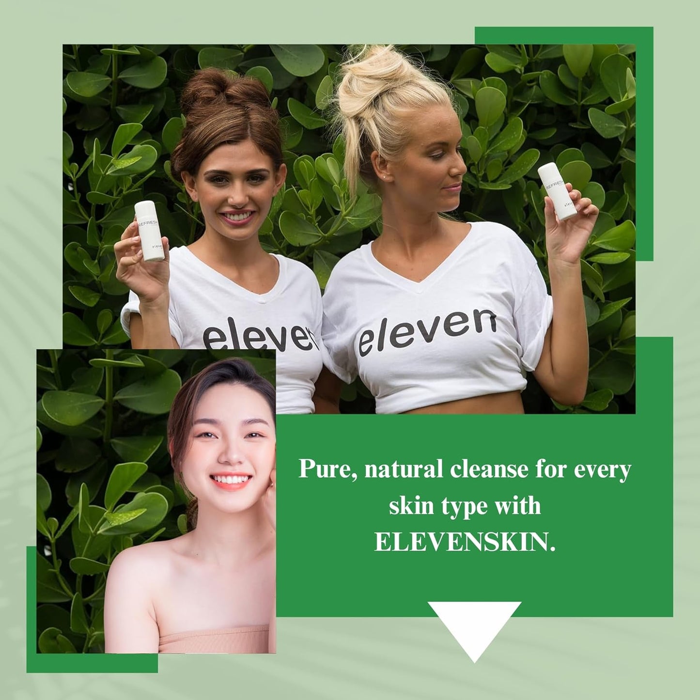 ELEVENSKIN Refresh Antioxidant Facial Cleanser – Gentle Gel Face Wash & Hydrating Cleanser – Daily Hydrating Face Wash & Makeup Cleanser for Women & Men – Ideal for All Skin Types