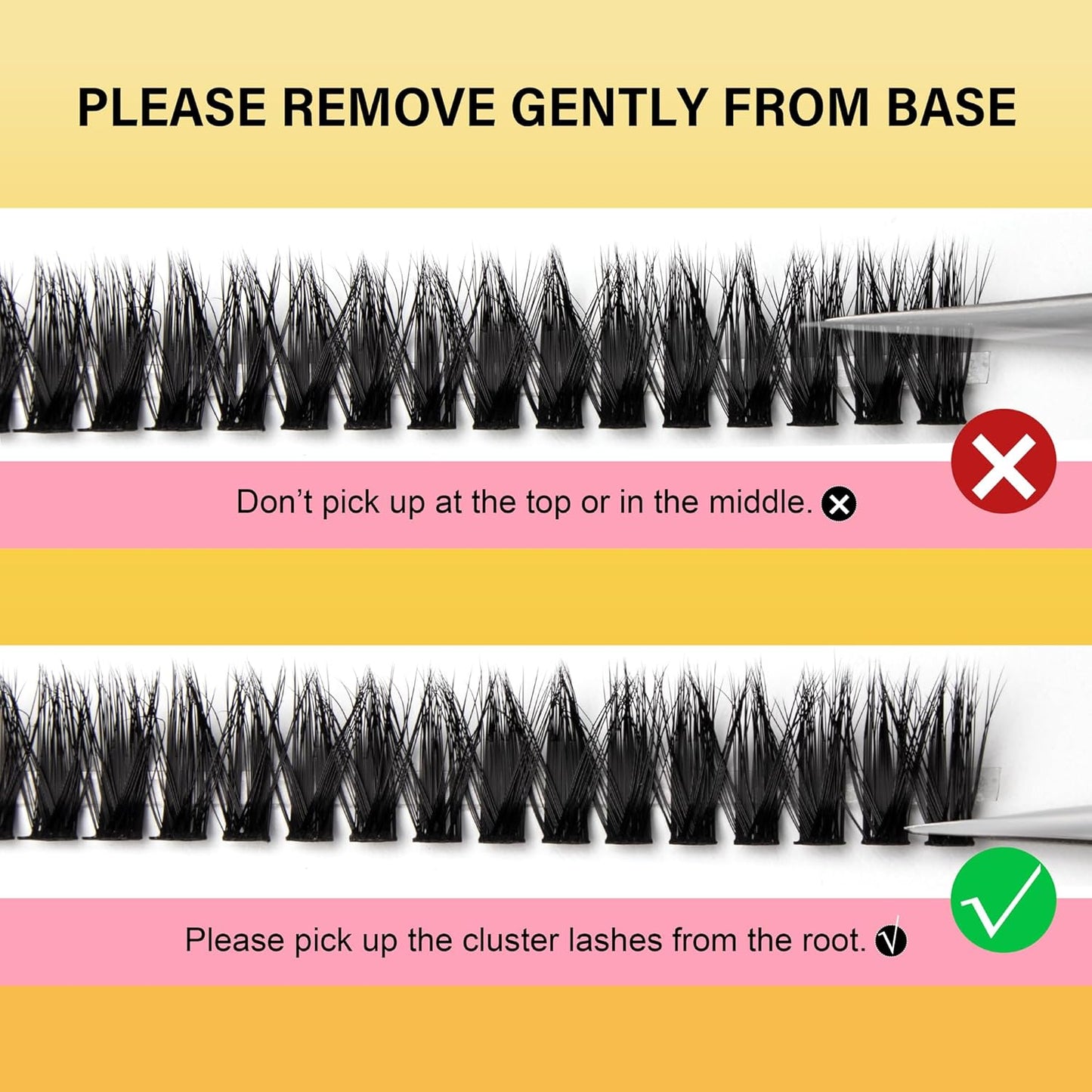 Lash Clusters 8-16mm, False Eyelashes 288pcs, Cluster Eyelash Extensions Matte Black Soft, Diy Lash Extensions D Curl Natural Lash Clusters Faux Mink Lashes Wispy๏ผPizazz,288pcs,0.07,D,8-16MIX)