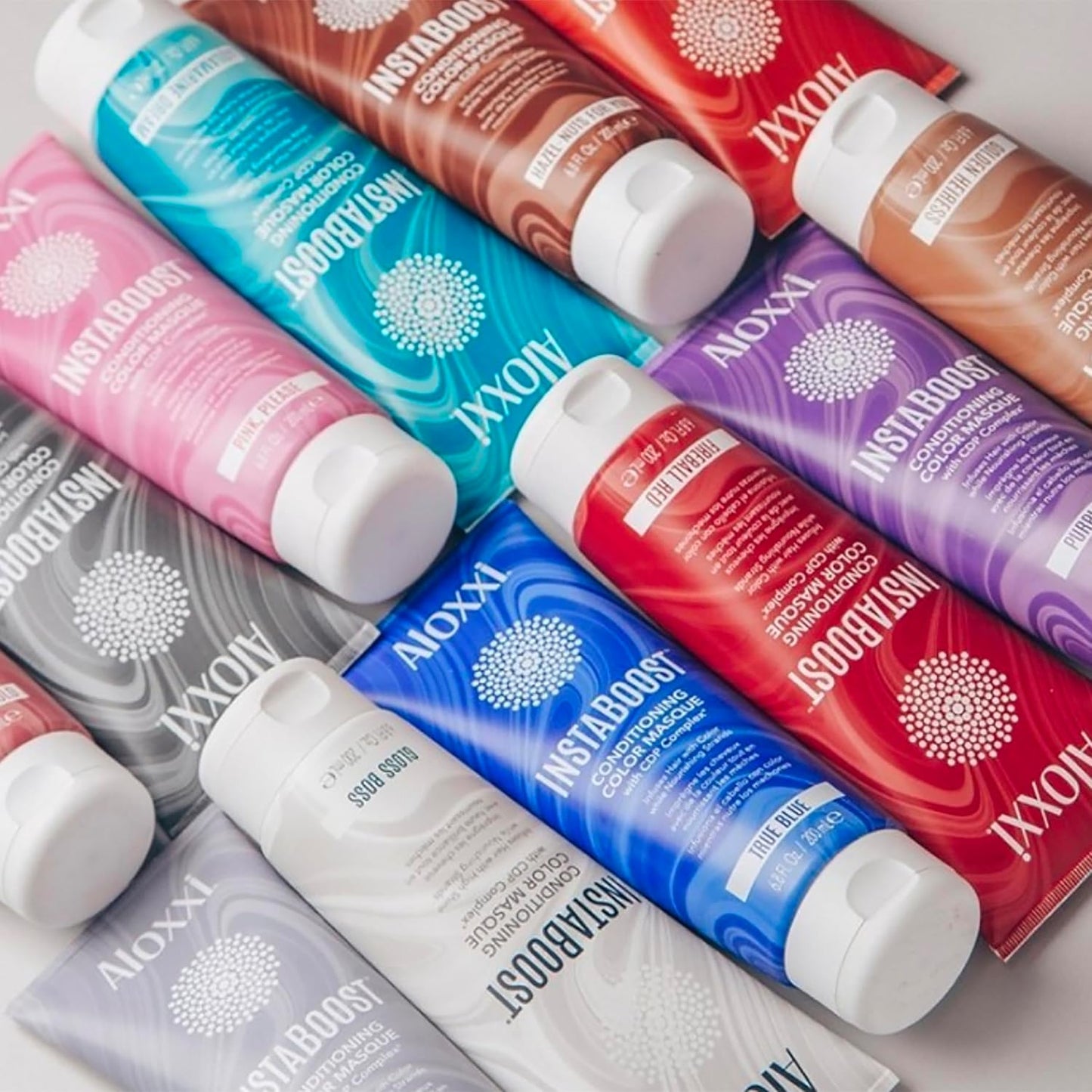 ALOXXI InstaBoost Conditioning Color Mask in Hazel-nuts For You, Deposits Hazel Color and Deeply Conditions Hair, 6.8 Fl Oz