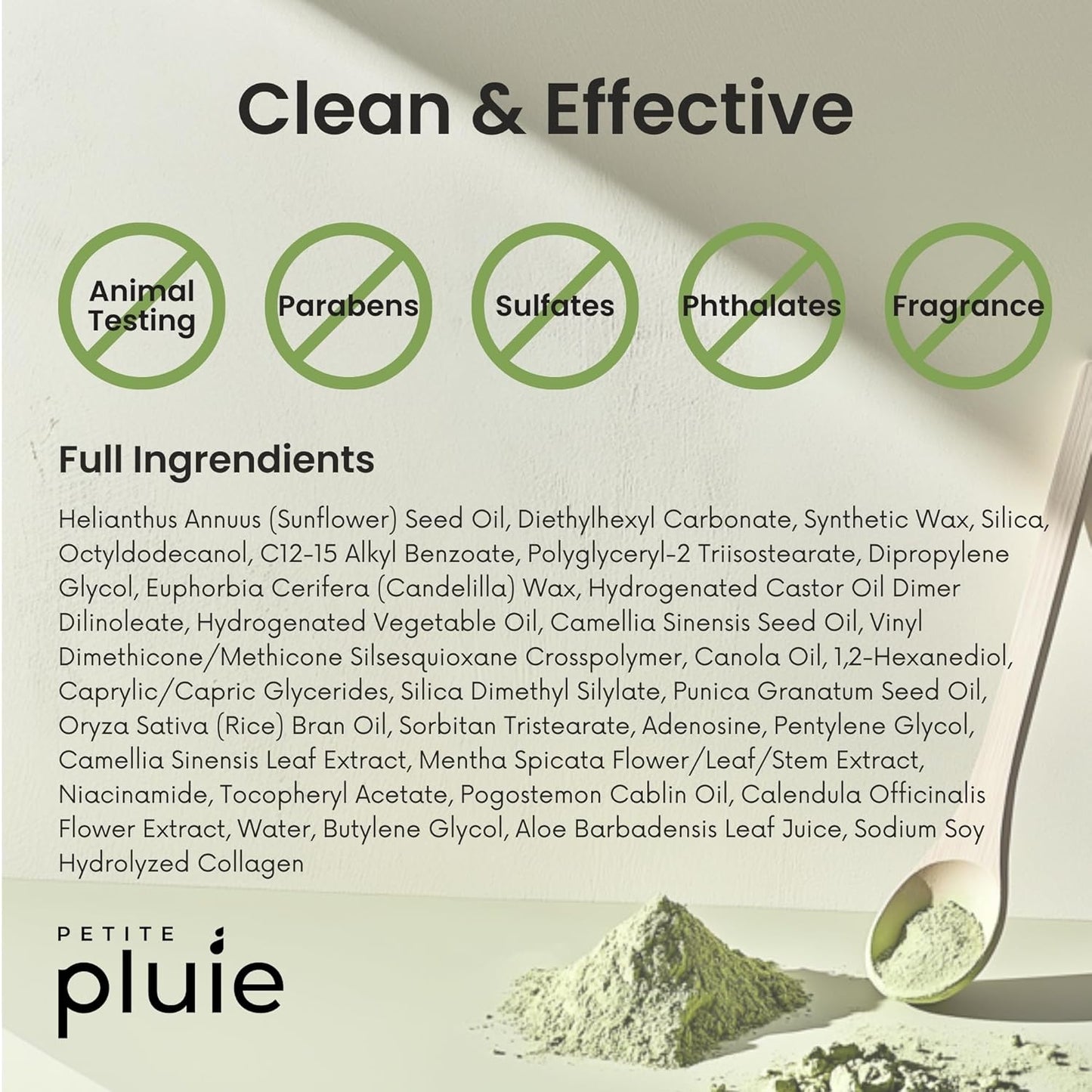 Vegan Face Serum Stick (0.35 oz) with Green Tea, Collagen, and Niacinamide For Anti-Aging & Moisturizing Balm Stick, Hydrating Stick For Face Korean