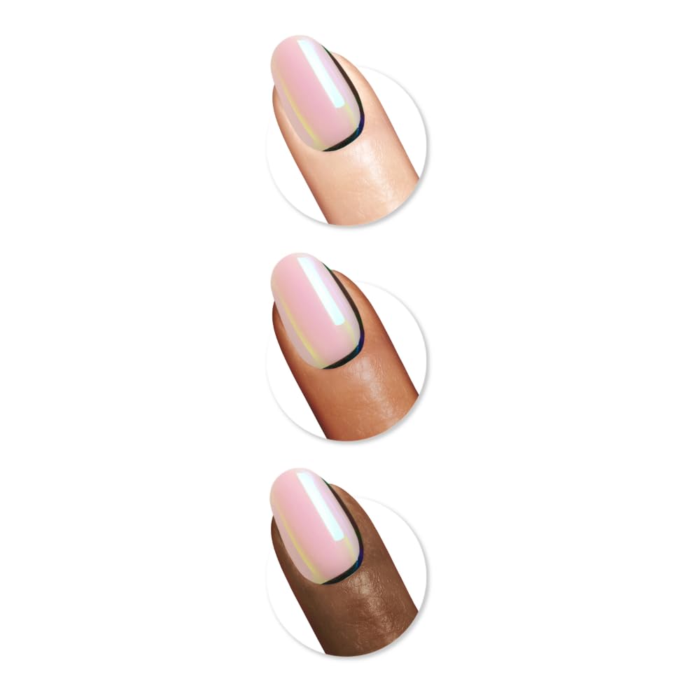 Sally Hansen Instant Cuticle Remover and Swoop There It Is Press-On Nails Kit with Nail Glue and Adhesive Tabs