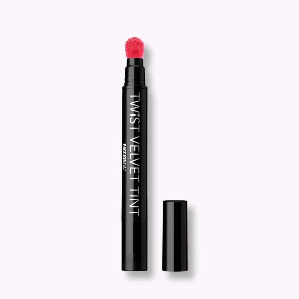 PASSIONCAT Long Lasting Lip Stain for Lips and Cheek Tint | High Pigment Color | lightweight Matte Finish | Weightless | Full Coverage | Twist Velvet Tint #7 (No.7)