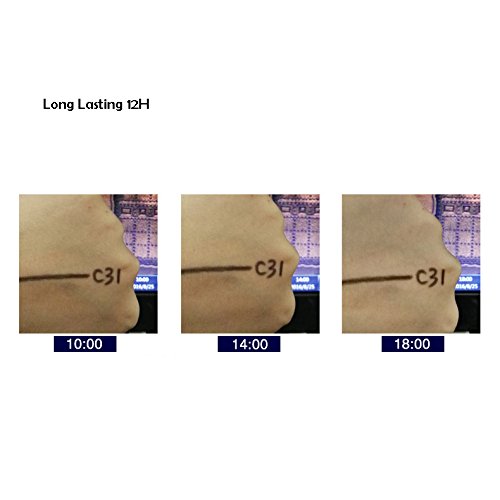 BODERMINCER 1pcs Eyebrow Pencil Longlasting Waterproof Durable Liner Eyebrow 5 Colors to Choose (3# Light Brown)