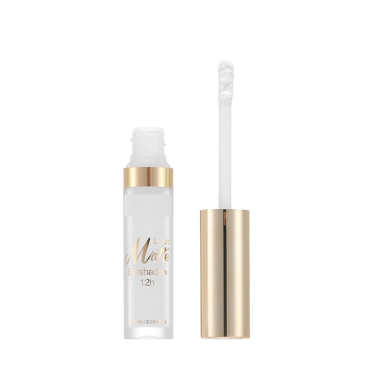 MAEPEOR Matte Liquid Eyeshadow 10 Colors Naked Smooth Creamy Eyeshadow Long Lasting and Waterproof Lightweight Cream Eye Shadow (P01 Birch)