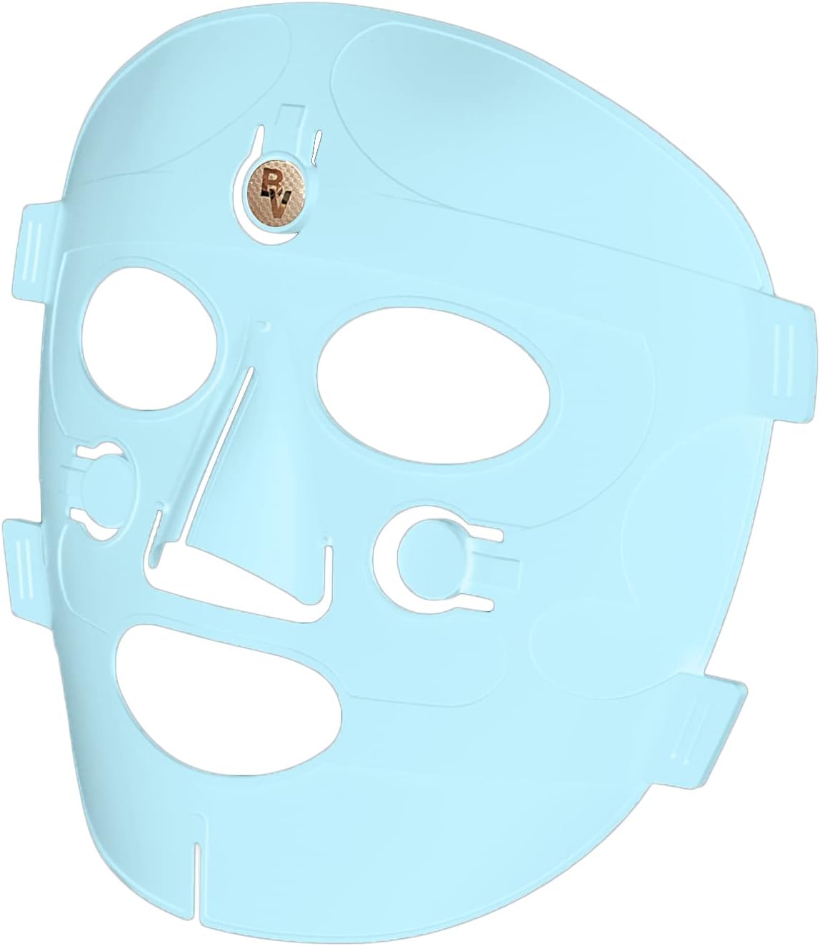 TheMogan Bandivita Facial Micro Galvanic Cell Silicon Mask Hydration 140% Absorption Skin Care Blue