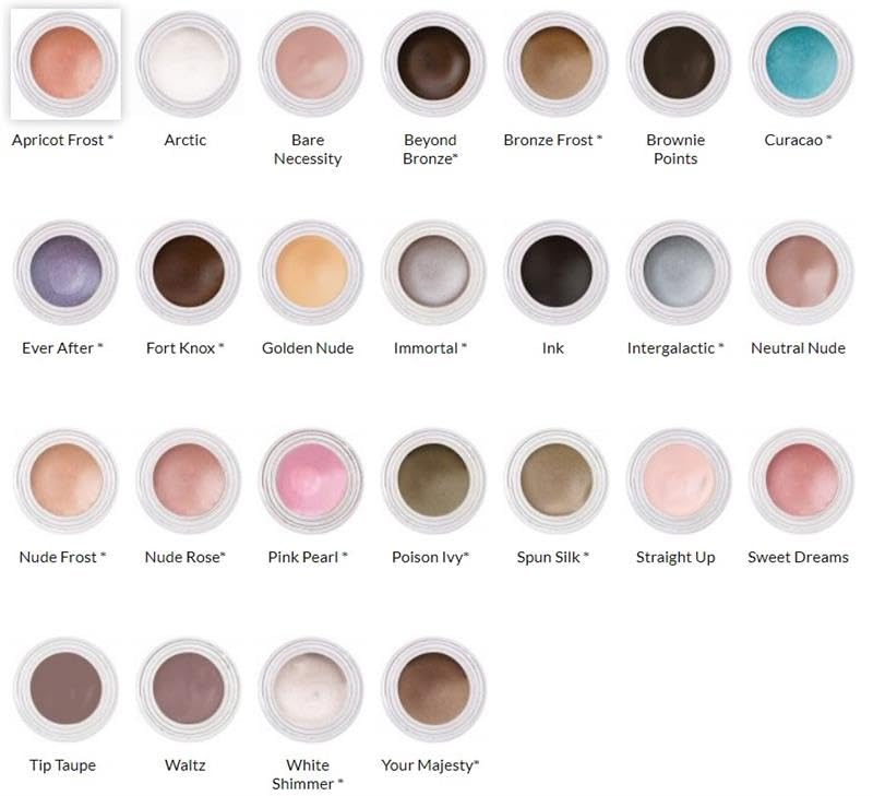 Jolie Waterproof Indelible Creme Eye Shadow 3g (Arctic)