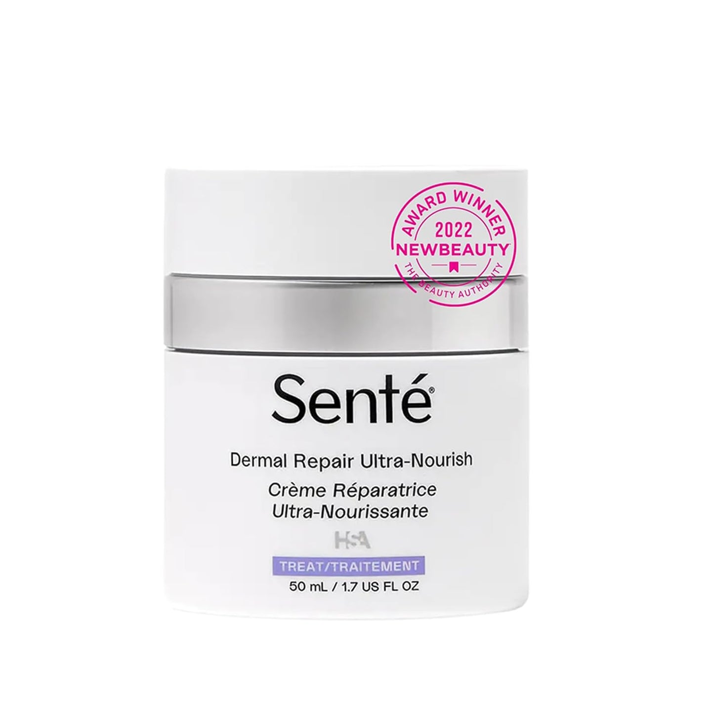 Senté Dermal Repair Ultra-Nourish - Rosacea Treatment For Dry, Sensitive Skin | Repairs, Replenishes & Reduces Skin Redness - 1.7 Fl Oz