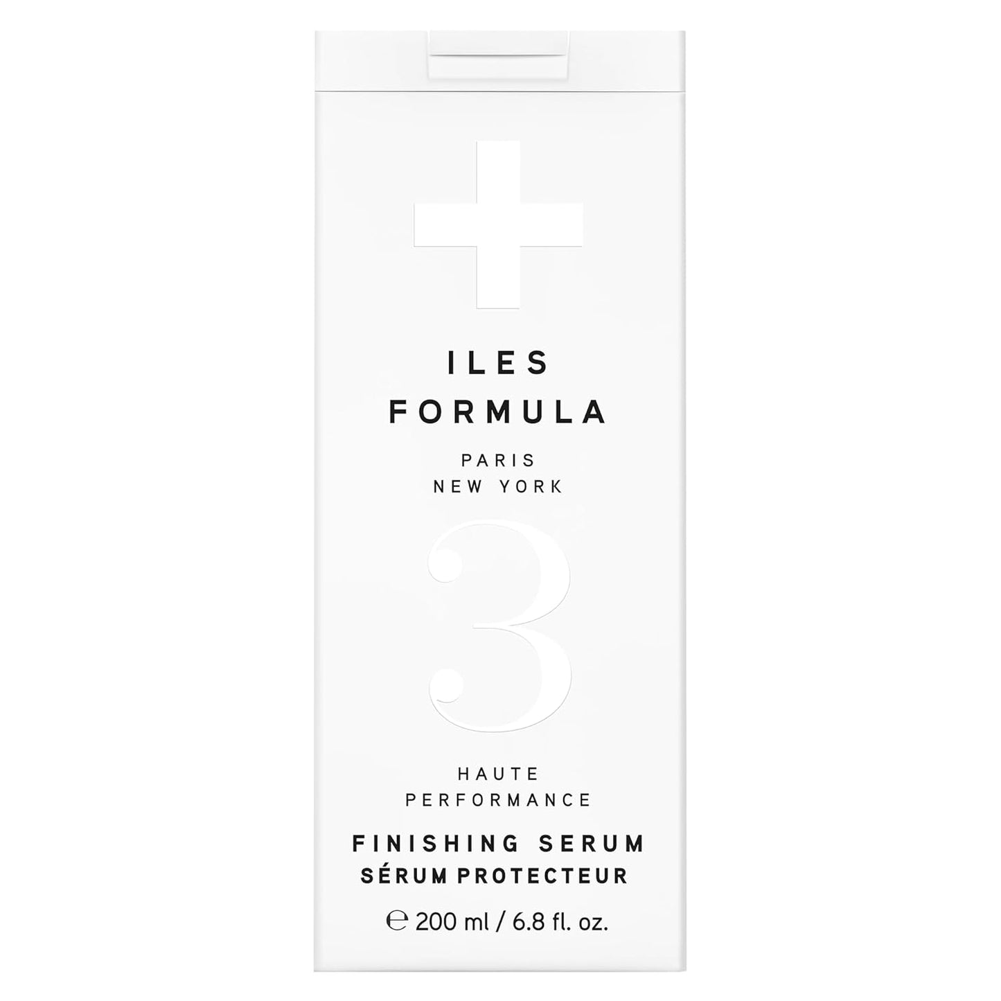 ILES FORMULA Weightless Styling Cream & Finishing Serum with Heat Protection, Non-Greasy Hair Repair Treatment for Damaged Hair, Anti-Frizz Blow Dry Product with Silk Extract & Macroloba Seed (200mL)