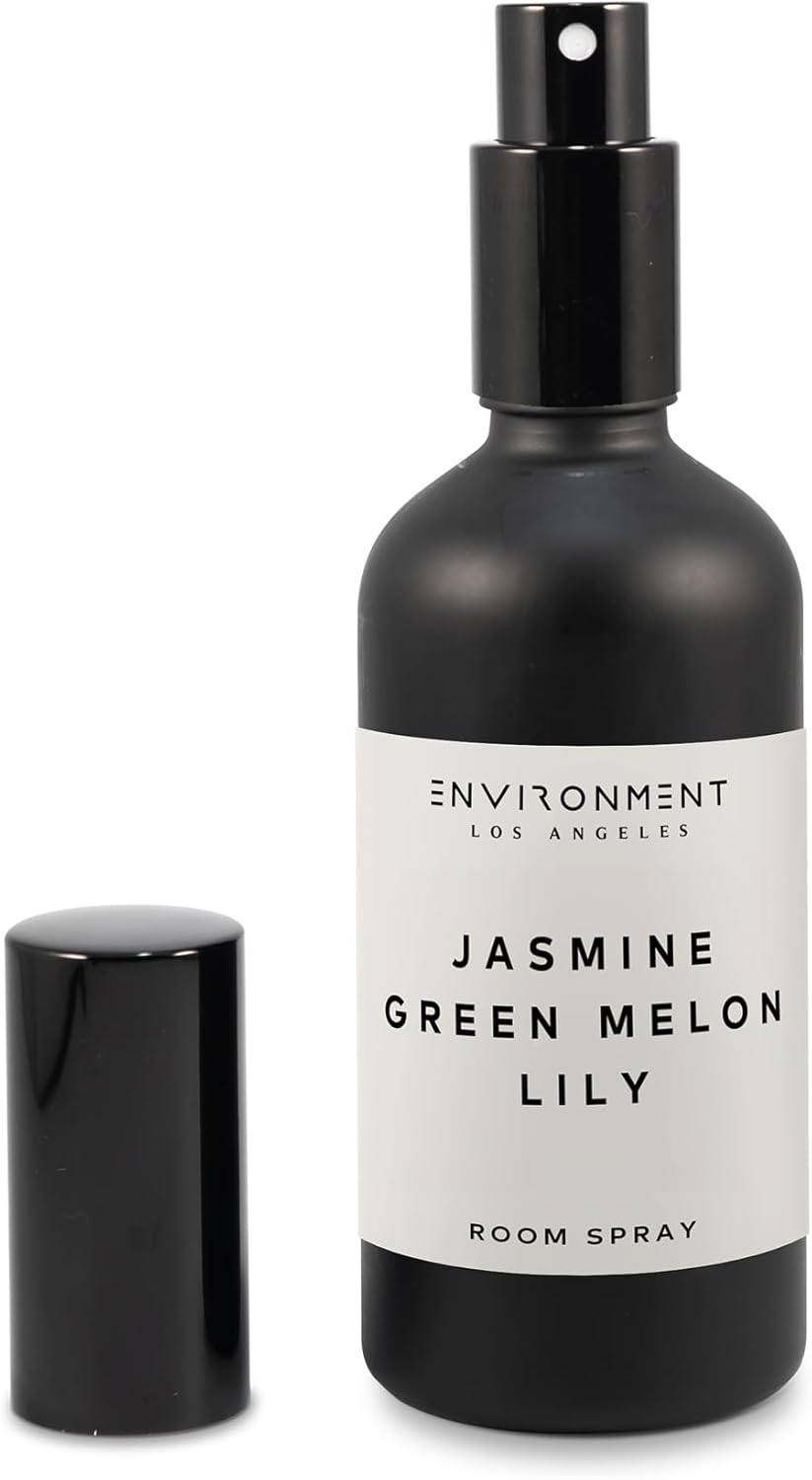 Stone Candles Environment Inspired by 5-Star Hotels WN Room Spray, 100ml Air Freshener (Jasmine | Green Melon | Lily) Home Fragrance Accessories, Room Perfume, Room Deodorizer, Vegan & Cruelty-Free
