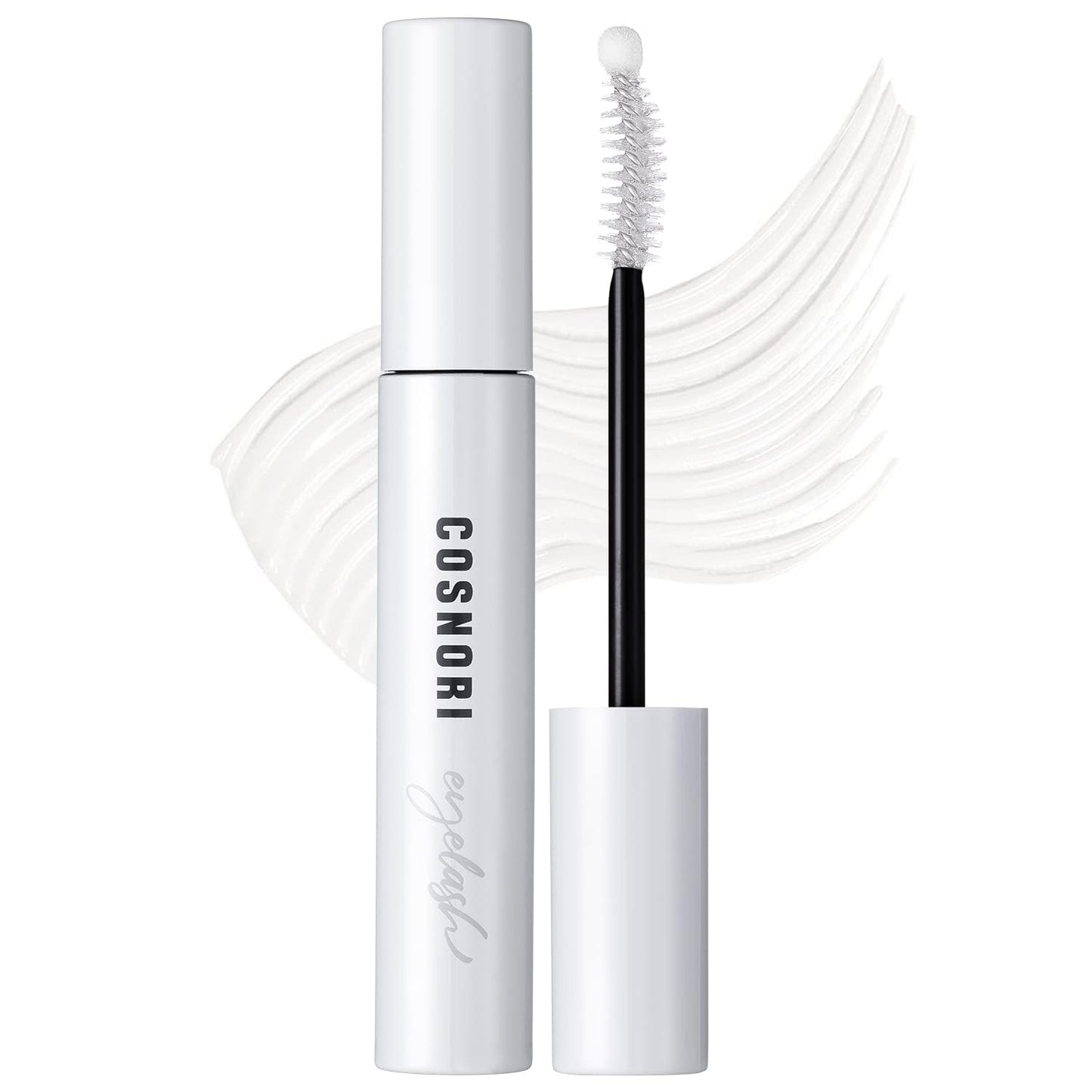 COSNORI Long Active Eyelash Serum - Korean Eyelash Boost Serum - Eyebrow Growth Enhancer for Longer and Thicker - Vegan Prostaglandin Free & Non Irritating - Peptides, Hyaluronic Acid, 0.3 fl.oz.