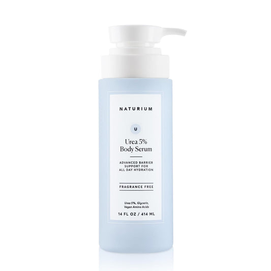 Naturium Urea 5% Body Serum, Lightweight, Hydrating Serum with Nourishing & Soothing Benefits for Barrier Support, Vegan & Cruelty-Free, 14 oz