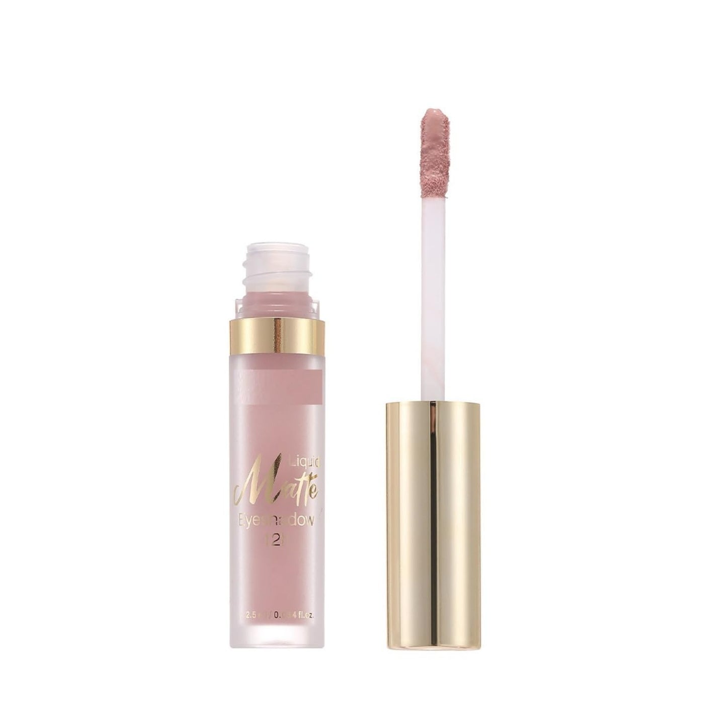 MAEPEOR Matte Liquid Eyeshadow 10 Colors Naked Smooth Creamy Eyeshadow Long Lasting and Waterproof Lightweight Cream Eye Shadow (P06 Ginkgo)