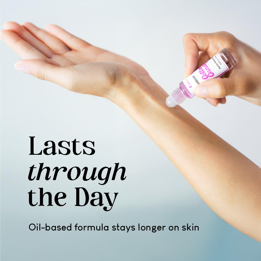Well's Oil Roll-On Perfume Oil (Powder) | Notes of Powdery Musk & Vanilla | Long-Lasting | Paraben-Free | 0.33 Fl Oz / 10 ml