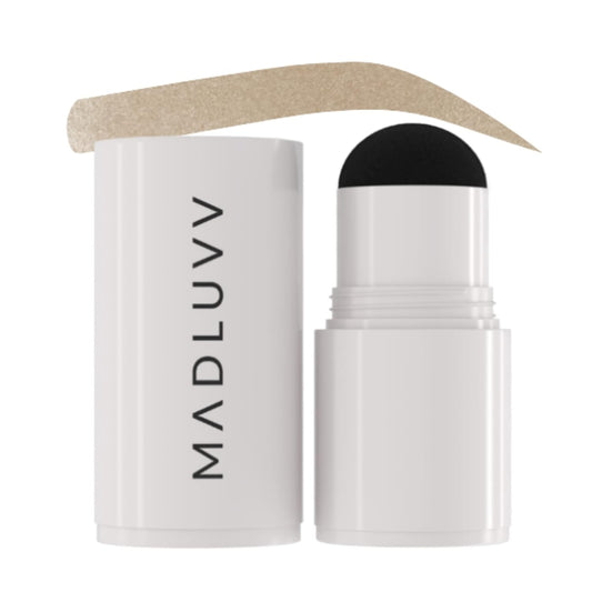 MADLUVV Brow Stamp Refill* - Color Stamp for Brows & Root Touch Up for Women & Men, Instantly Conceal Hair Loss, Grey Hair, Thinning Hair with Stain-Proof/Smudge-Proof Powder Formula (Blonde)