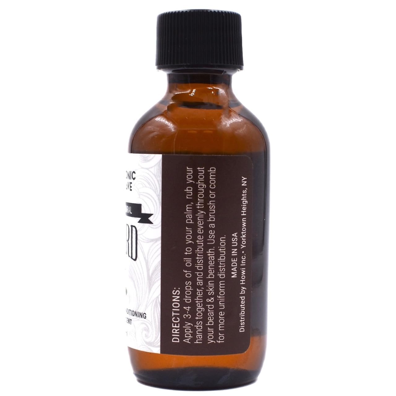 Taconic Shave Premium All Natural Beard Oil - 2 Ounce bottle - Bay Rum