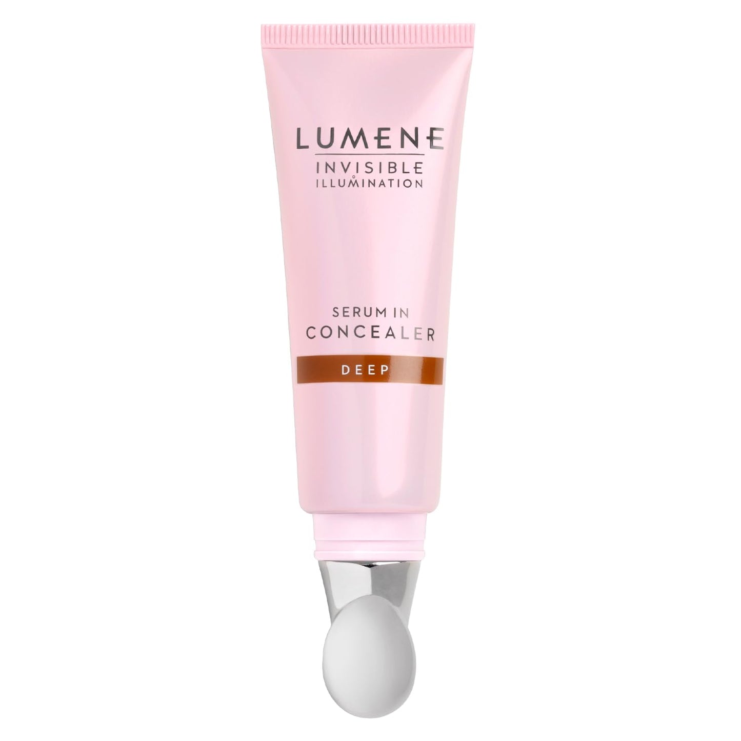 Lumene Invisible Illumination Serum in Concealer - Vitamin E Hydrating Concealer - Lightweight Color Corrector for Dark Circles - Multi-Use Makeup Hybrid - Deep (10ml)