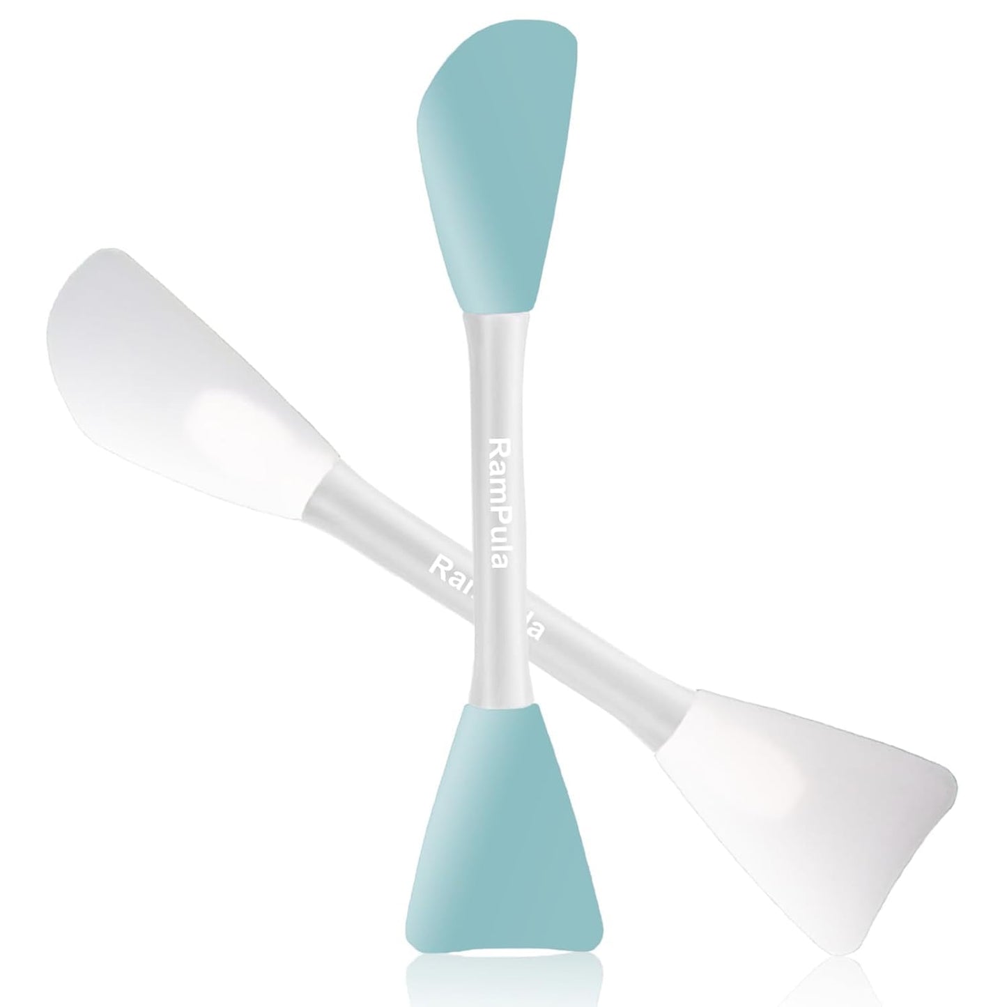 Mask Applicator Silicone Face Brush Face Mud Cream,Clay Mask,DIY,Modeling Mask Brushes DIY Mud Mixing Spatula Double-end Handheld Scoop Skin Care Make up Foundation Gel Cosmetic Tools