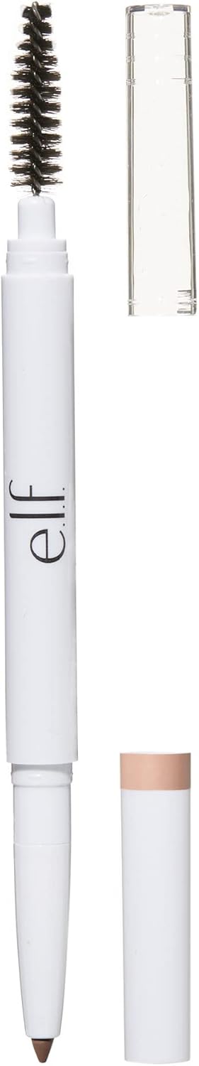 e.l.f. Instant Lift Brow Pencil, Dual-Sided, Precise, Fine Tip, Shapes, Defines, Fills Brows, Contours, Combs, Tames, Blonde, 0.006 Oz