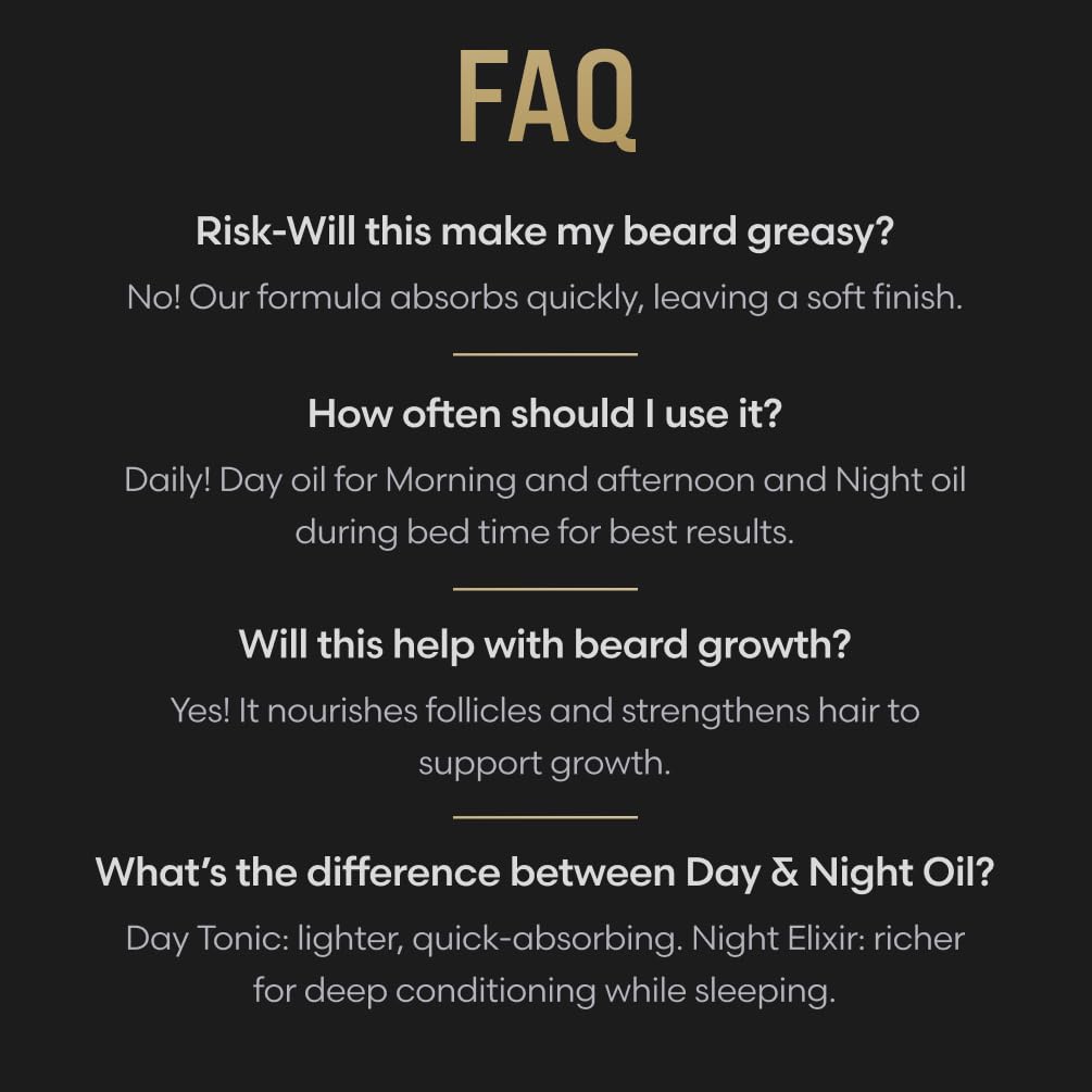 The Beard Struggle - Beard Growth Oil - Valhalla's Gates, Gold Collection (1 Fl oz) - Night Liquid Elixir - Beard Oil for Men - Softens, Moisturizing, & Healthier Beard Growth