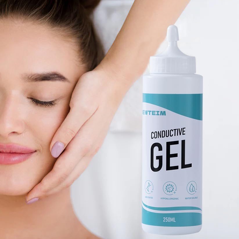 Conductive Gel for Face Microcurrent Skin Soothing and Hydrating, Pack of 1