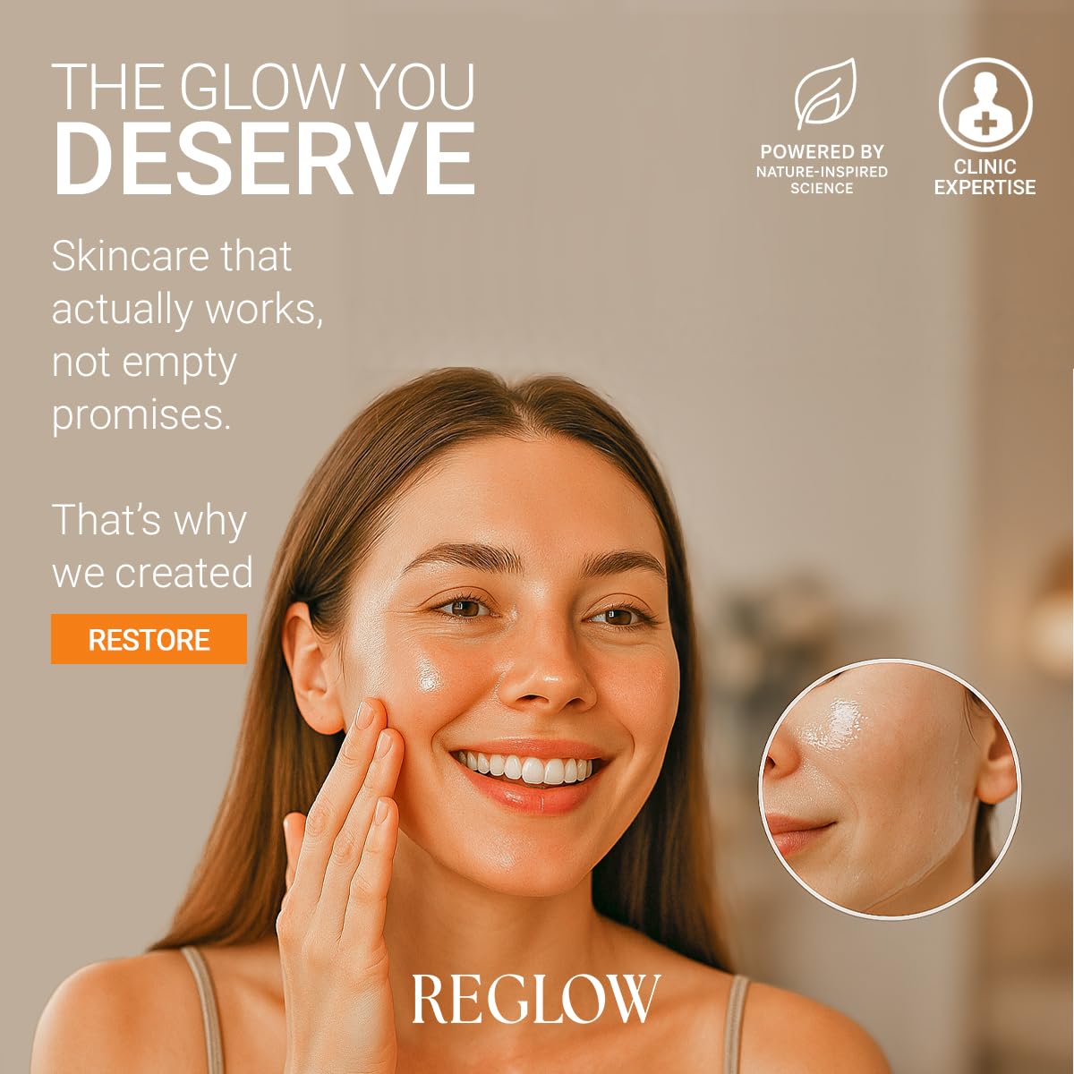 ReGlow RESTORE PRO Bio Collagen Real Deep Mask - Wake Up Glowing with Hydrogel Overnight Korean Face Mask for Glass Skin - Pore Minimizing & Elasticity - Collagen Sleeping Face Mask Skincare - 6 Pack
