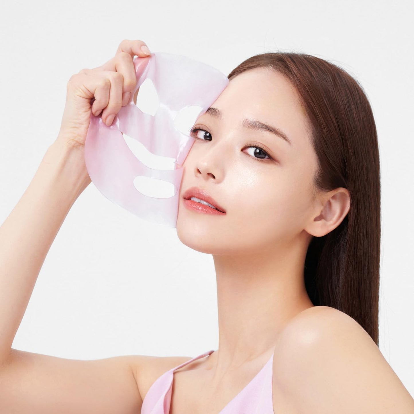 Cell Fusion C Glass Skin Collagen Mask, 1.23 oz. x 5 Sheets, Overnight Hydrogel Mask with Triple Collagen, Hydrating and Plumping, Korean Skincare