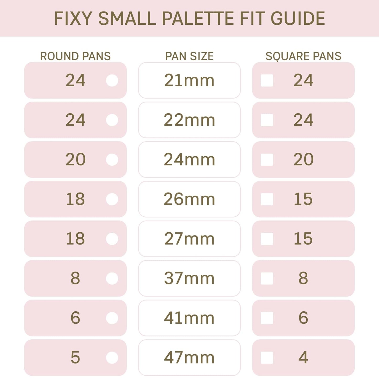 FIXY Empty Magnetic Makeup Palette with Clear Top, Small Palette- Organize, Depot & Declutter Makeup - Customize Your Palette - Travel and Eyeshadow Organizer - 5.7"x4.3"