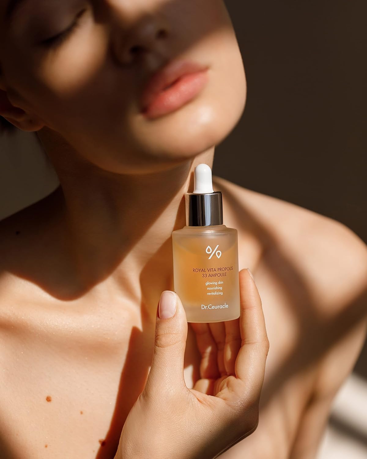 Dr.Ceuracle Royal Vita Propolis 33 Ampoule (30ml / 1.01 fl. oz.) - Ultimate Glow and Nourish Vitamin Serum for Radiant Skin, Formulated with Propolis and Royal Jelly Extract