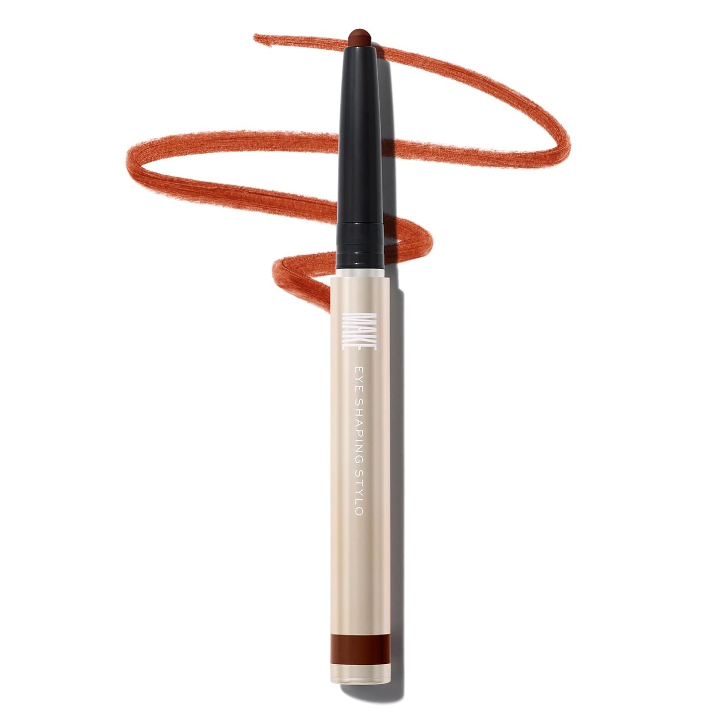 MAKE Beauty Eye Shaping Stylo - Cream Eyeshadow Stick. 4-in-1 Shape, Define, Contour, and Shade Eye Shadow for Versatile Makeup Looks. Long-Lasting Creamy Formula. Shade - Surface