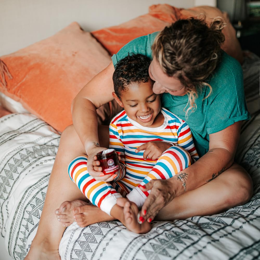 Super Sleepytime Calm Cream – Nighttime Body Butter with Magnesium, Melatonin, Valerian & Chamomile – Soothing Vegan Moisturizer for Bedtime Routine – 4oz