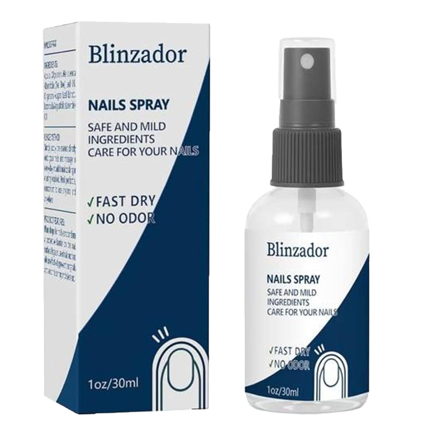 Nail Spray, Long Lasting Nail Polish, 7Days Nail Treatment, Keeps Feet Fresh & Dry All Day, for All Nail Types (1 pc)