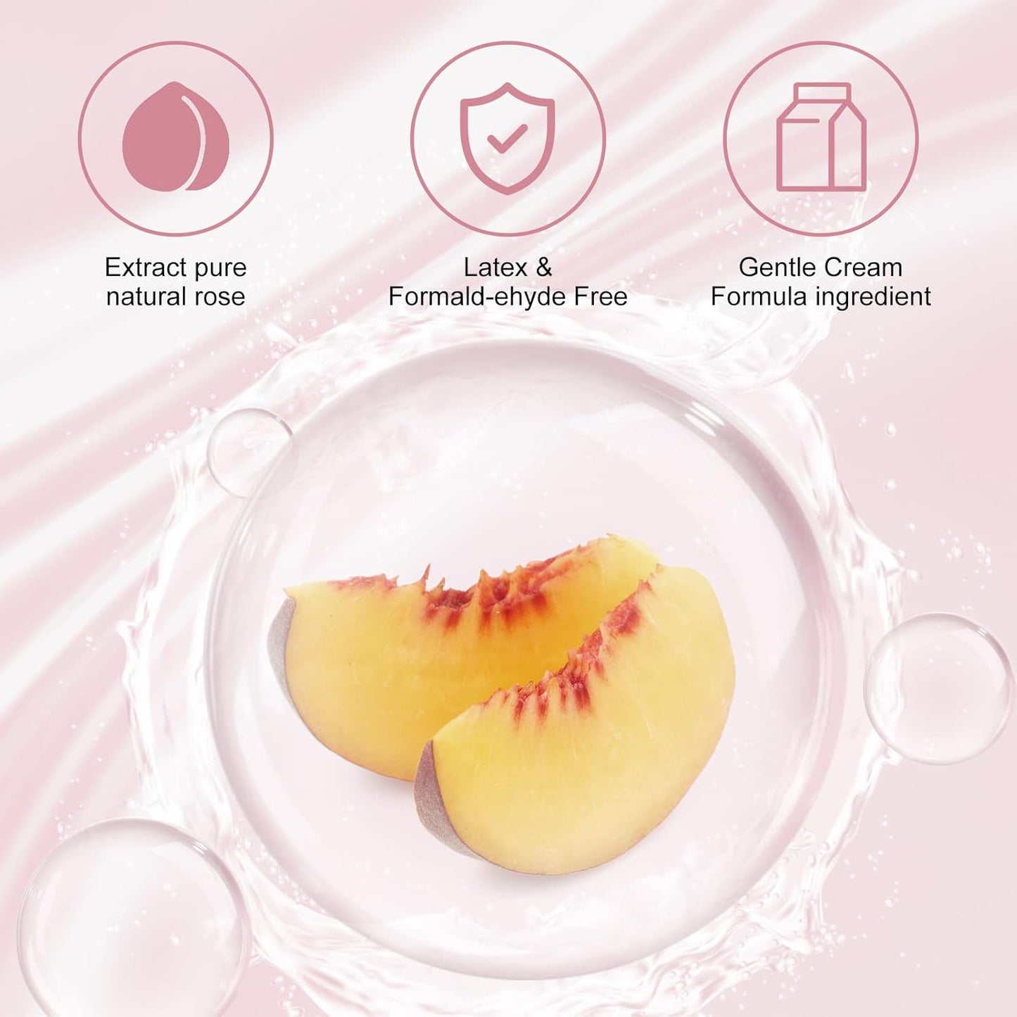 Lash Extension Remover 15g Cream Eyelash Extension Remover Quickly and Low Irritation Lash Remover for Lash Extensions Sensitive Skin Eyelash Glue Remover for Salon Lash Glue Remover by FADLASH(Peach)