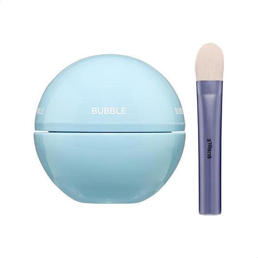 Bubble Skincare Come Clean Detoxifying Clay Mask - Mineral-Rich Face Mask with Azelaic Acid and Vitamin E to Gently Exfoliate and Protect Skin - Suitable for All Skin Types (45 ml)