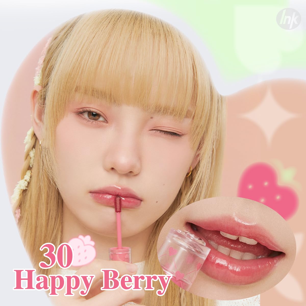 Peripera Ink Mood Glowy Tint (032 GOGO BERRY)