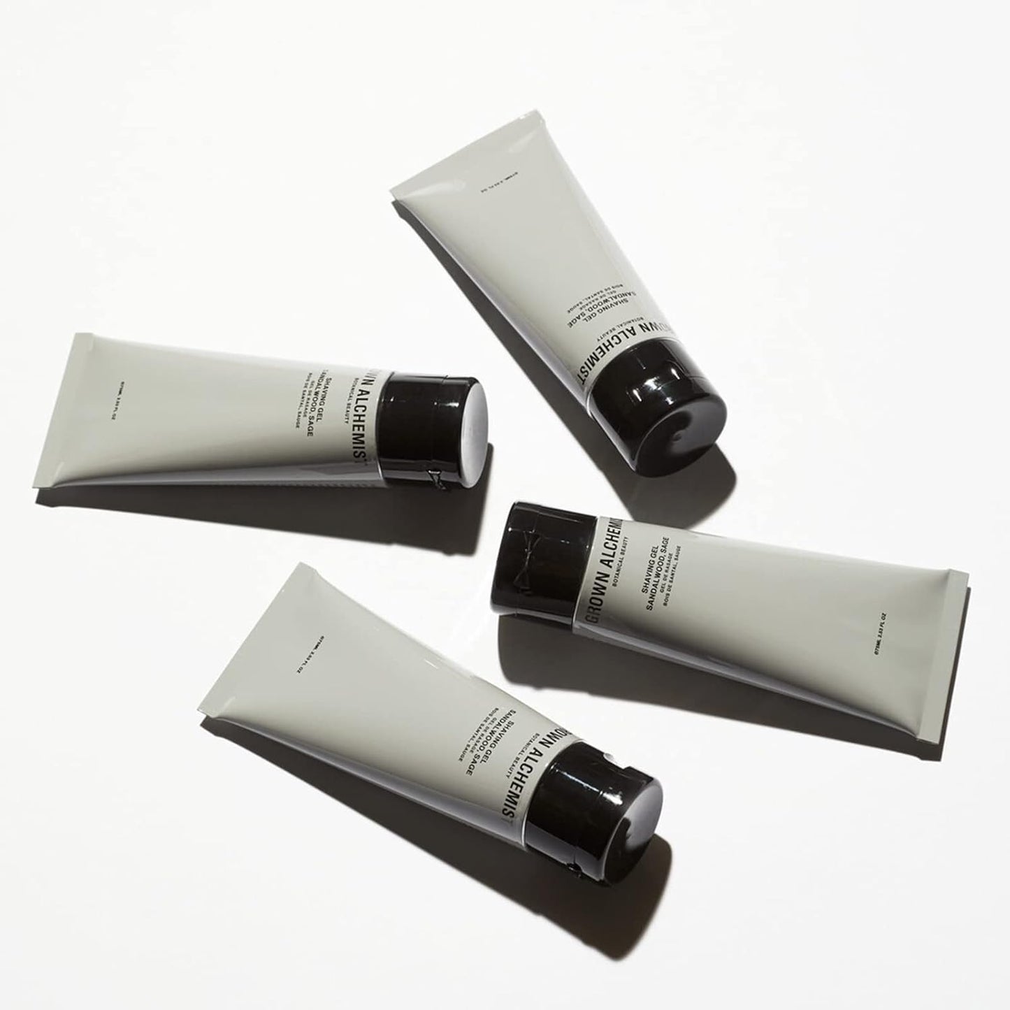 Grown Alchemist Men's Daily Grooming Duo Bundle Kit. Shaving Gel (75ml) + Hydra-Restore Day Cream (65ml)