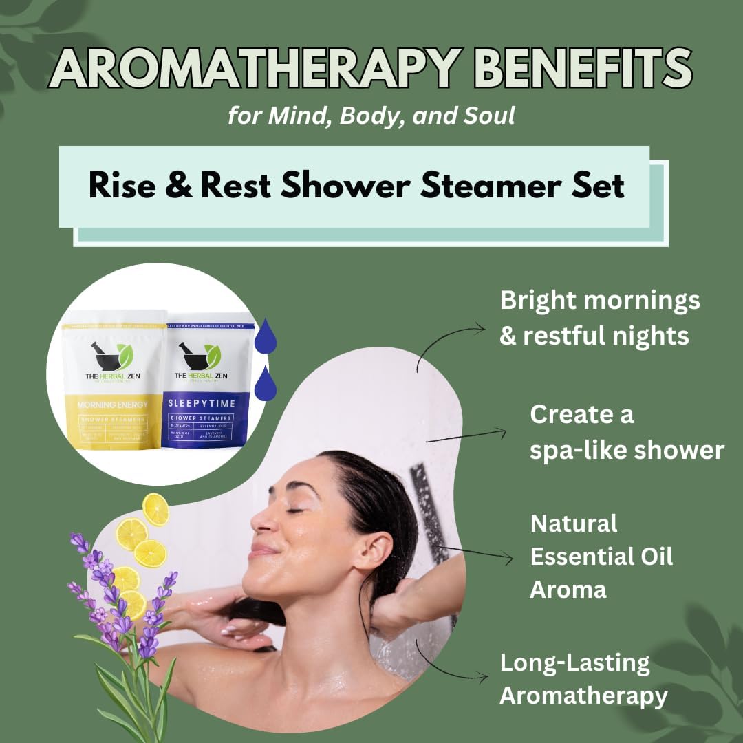 Aromatherapy Shower Steamers Gift Set, Shower Bombs Made in The USA, Relaxation Gift for Women, Lavender Shower Steamers for Women, Eucalytus Shower Steamer, Mothers Day Gifts