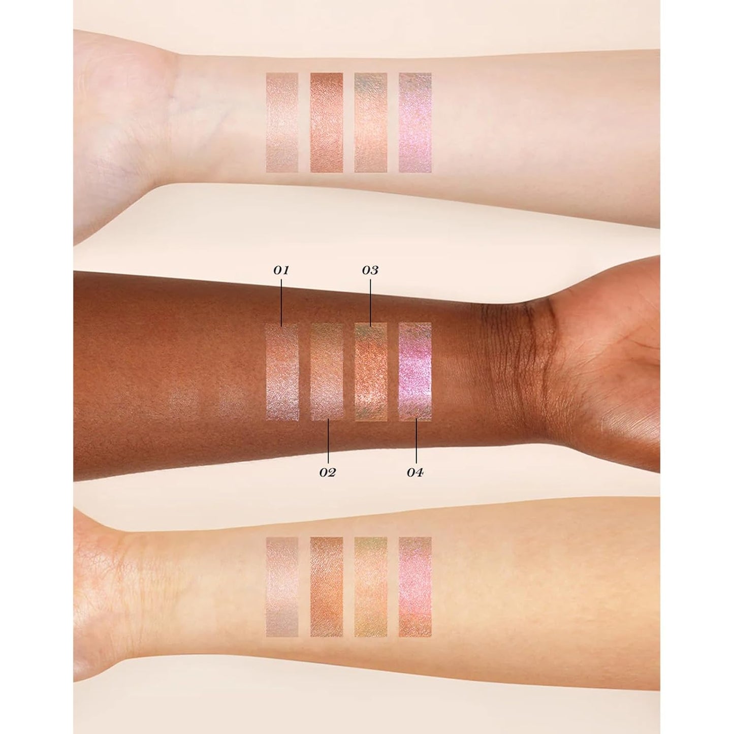 Flower Knows Midsummer Fairytales Liquid Highlighter(Multichrome),Highlighter Makeup,Pearlescent Face & Body Illuminator,Blendable & Long-lasting face Highlighter for All Skin Tones(03 Pixie Dream)