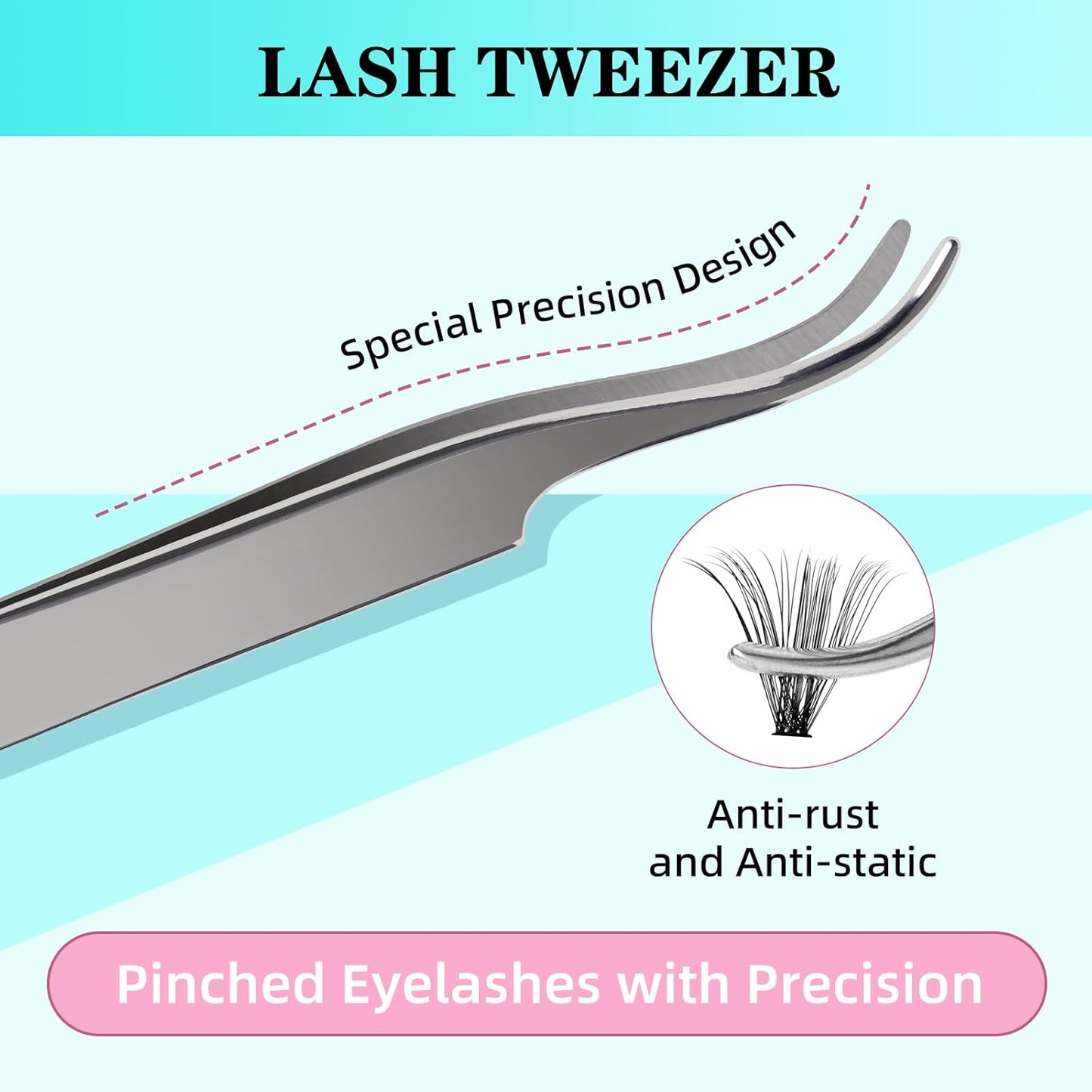 Lash Clusters Kit 200PCS 40D Eyelash Extension Kit D Curl Wispy Eyelash Clusters DIY Natural Individual Lashes Kits Lashes Extensions Kit with Lash Bond and Remover Eyelash Tweezer at Home