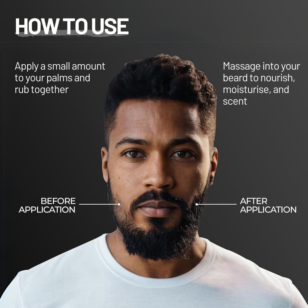 Gold Oud Beard Oil for Men – Premium Beard Growth & Conditioning Oil with Argan & Organic Oils – Softens, Strengthens & Moisturizes – Non-Greasy Vegan Grooming Gift – 30ml